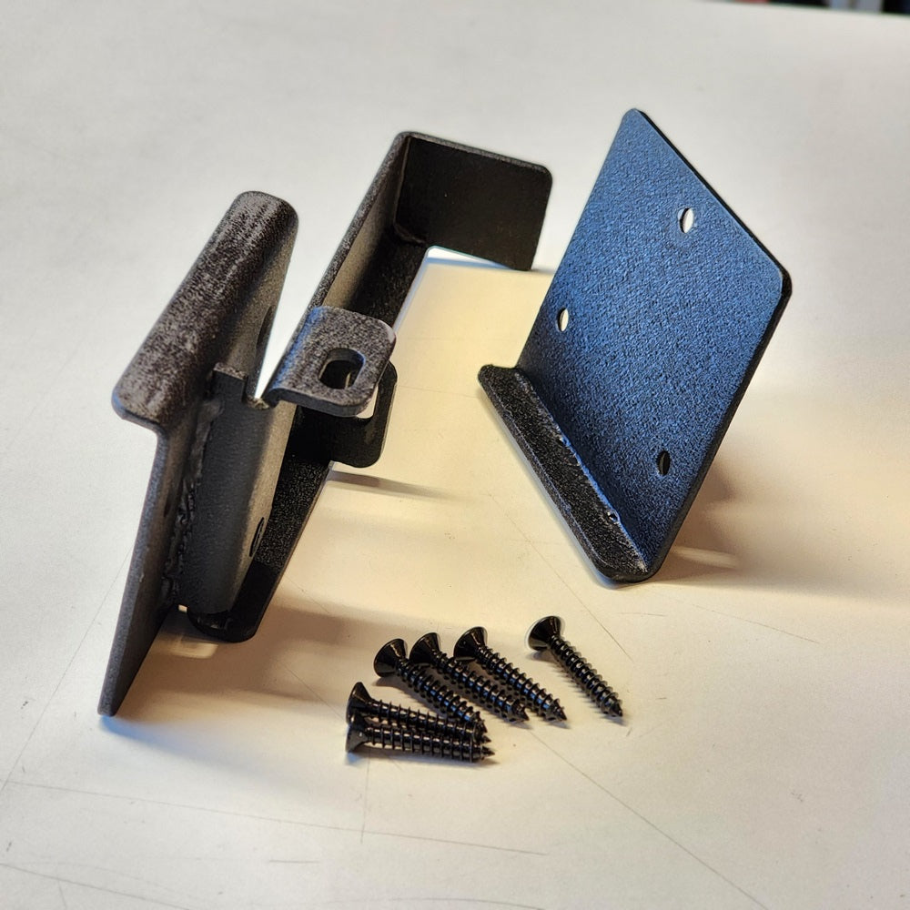 Black Extra Heavy-Duty Gate Flip Latch (20474) Black Extra Heavy-Duty Gate Flip Latch (20474)